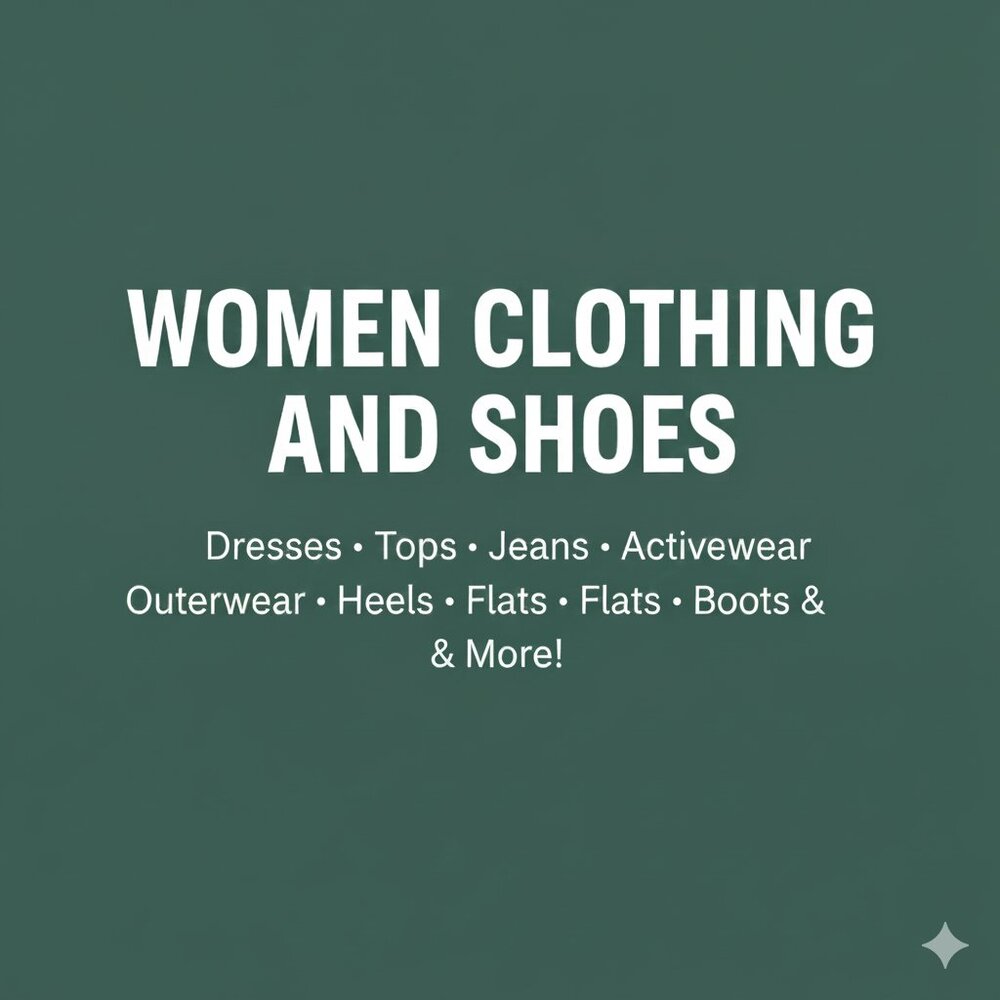 Womens Clothing in a Variety of Sizes and Styles